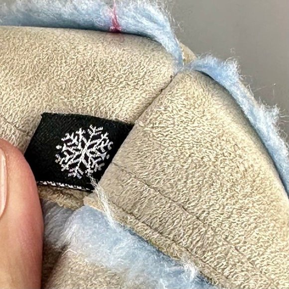 Rothschild Faux Beige Suede and Sherpa Blue Lined Hooded Coat Size 18M - Picture 11 of 11